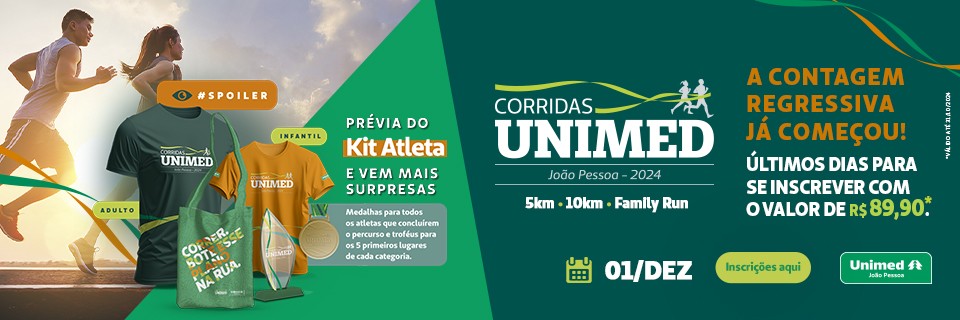 CORRIDAS UNIMED - CIRCUITO JOÃO PESSOA